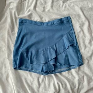 SHEIN Skort ~ Blue L